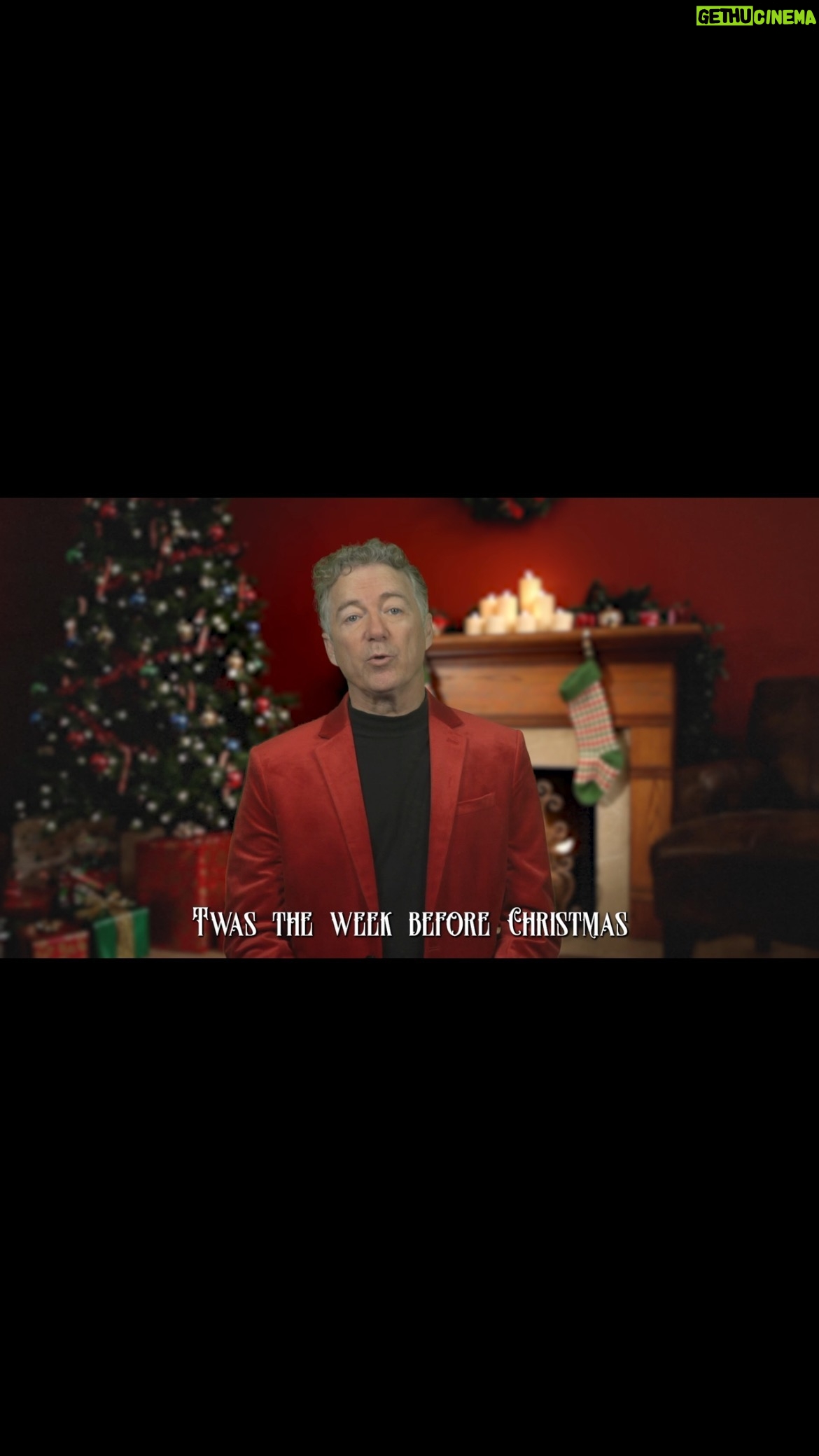 Rand Paul - 33.9K Likes - 🎄 I wrote and performed my own scary version of ‘Twas the Night Before Christmas 🎄 Enjoy!