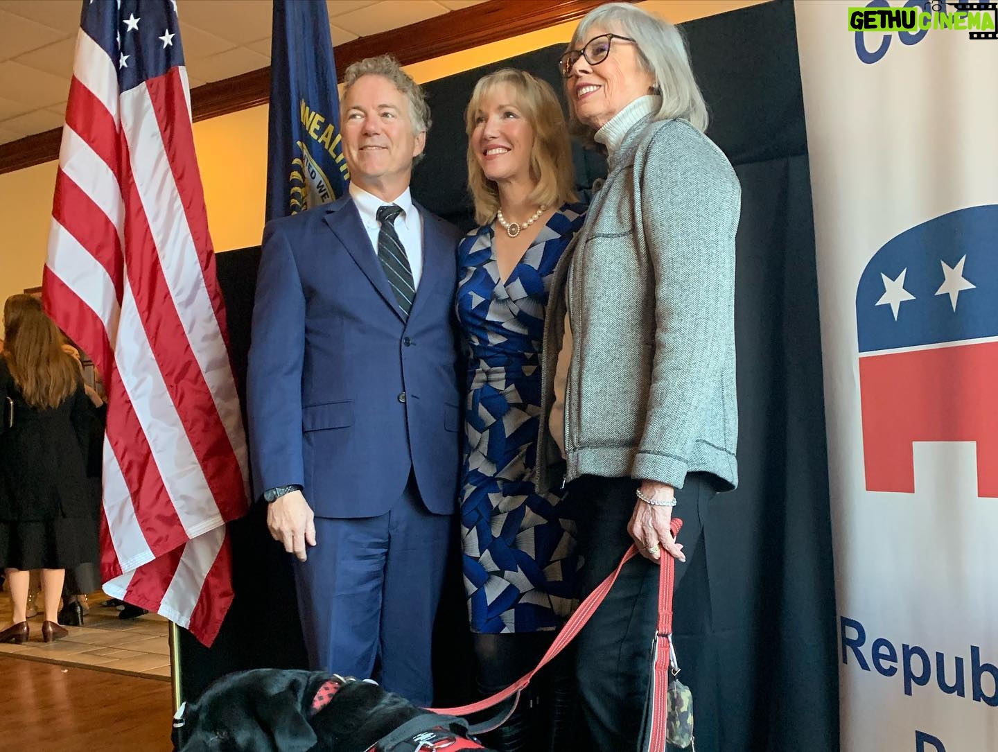 Rand Paul - 3.7K Likes - Another outstanding Lincoln Dinner on Saturday, this time with 300 friends in the Shelby Co GOP!
Their story of 30 GOP candidates running for local office while the Democrats have less than 10 is the story of Kentucky. A red wave is coming and I can’t wait to help usher it in!