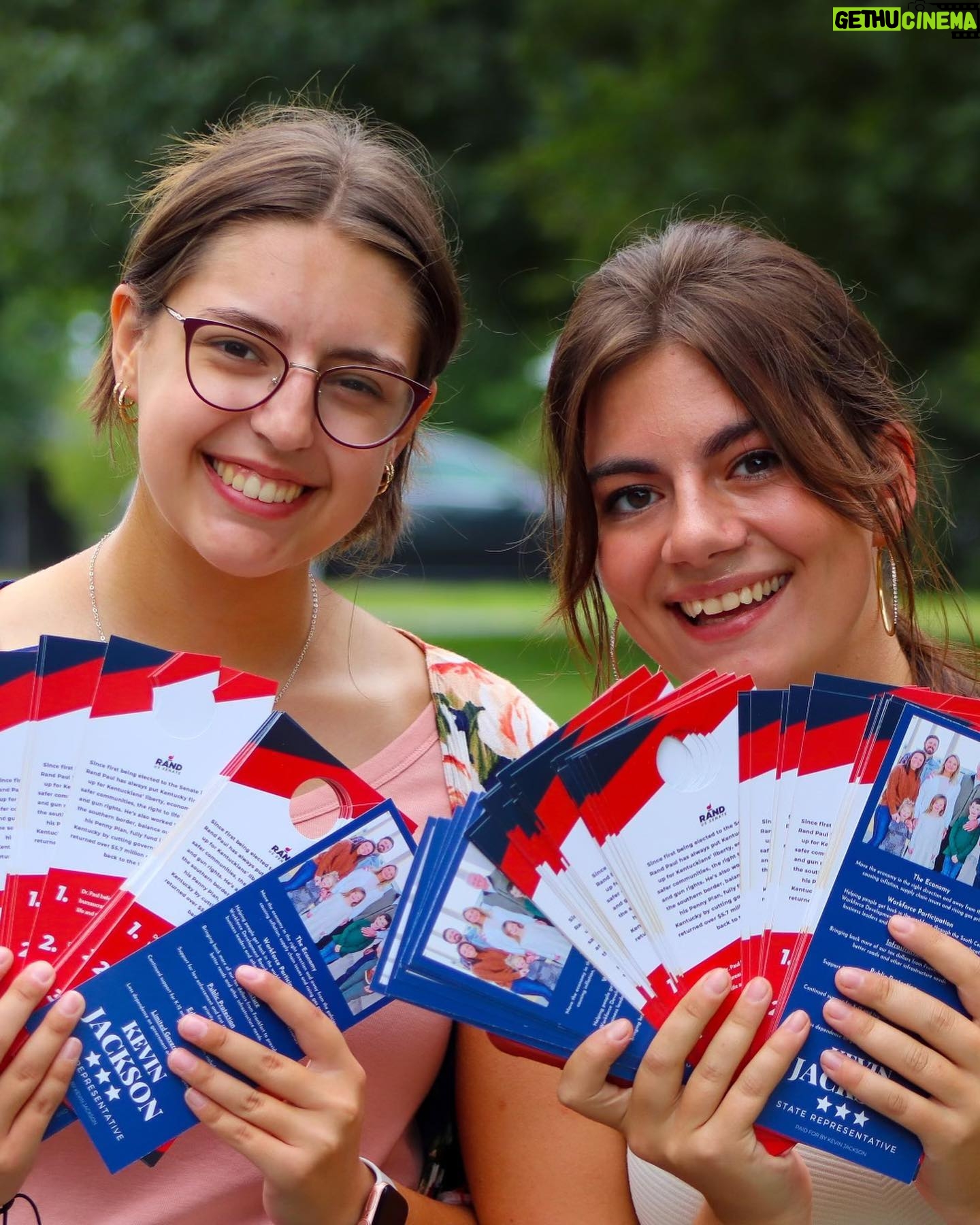 Rand Paul - 2.8K Likes - Rain or shine, our team is spread out across the entire Commonwealth working hard to elect Republicans up and down the ballot on Tuesday!