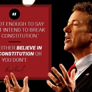 Rand Paul Instagram - Happy Constitution Day! Today is a reminder we must defend the Constitution and the ENTIRE Bill of Rights.