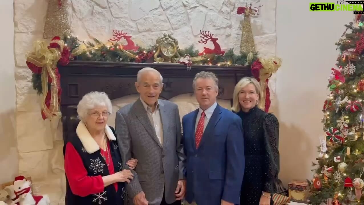 Rand Paul - 28.6K Likes - Merry Christmas! (Wait for the end for my Dad’s special message)