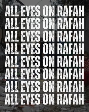 Randa Abdel-Fattah Instagram - The fascist state of Israel has officially started invasion of Rafah, where 1.4 million Gazans had to seek refuge and stay in tents with no food or safety after evacuating from their homes in Gaza. 

Keep your eyes and ears open and on Rafah. This should not be normal or overlooked by the Met Gala or anything else for that matter. 

Keep fighting. Keep screaming. Keep resisting. 

#Rafah #alleyesonrafah