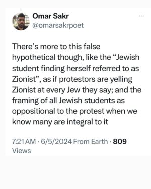 Randa Abdel-Fattah Instagram - Palestinians are "resisting" genocide actually. I beg people still using the word 'nuance' and 'complex' 7 months into this live-streamed genocide, read Palestinians who have written libraries worth of beautiful, compelling, brilliant nuance. After 76 years of nuance, our children's bodies are being ripped and burnt to shreds on our phone screens whilst pretentious writers think that
students protesting over 14,000 slaughtered children need to consider how Zionists feel about their protests.
Swipe right for some 'nuanced' takes.