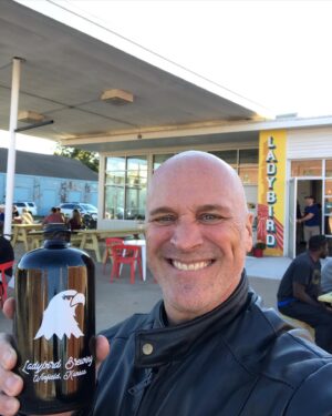 Randy Flagler Instagram - Supporting @ladybirdbrewing grand opening. #ladybirdbrewing