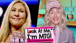 Randy Rainbow Instagram - Now showing… #NewVideo #Parody #RandyRainbow #LookAtMeImMTG