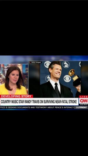 Randy Travis Instagram - Thank you @erinburnettoutfront for having us on tonight and sharing my stroke survival story.