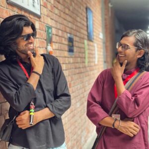 Ranjan Raj Instagram - Just twinning with my favorite @jerindpity in between Roll, Camera and Action.. love u mann😘... #behindthescenes #campusdiaries #CampusDiariesOnMX 
@yellow_montage

Thank you so much sabhi ko "Campus Diaries" show ko aur mere character ko bhi itna pyar Dene ke liye.. love love ❤️🤗 
Watch it free, only on @mxplayer