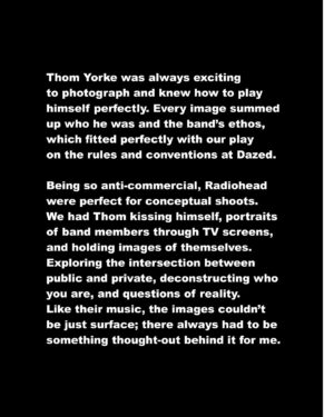 Rankin Instagram - Another instalment of some #BTS anecdotes from Back in the Dazed. 

Don’t miss my exhibition, Back in the @Dazed (1991-2001), running until Sunday 7th July at @180.studios, London!

Open Wednesday to Friday 12pm-7pm, Saturday and Sunday 10am-6pm. Grab your tickets now at www.180studios.com/rankin.