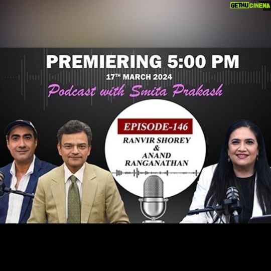 Ranvir Shorey - 2.1K Likes - EP-146 with Ranvir Shorey & Anand Ranganathan premieres on Sunday at 5 PM IST
#ranvirshorey #podcast #anandranganathan #ANIPodcastwithSmitaPrakash #RahulGandhi #Emergency #BharatJodoNyayYatra
#SmitaPrakash