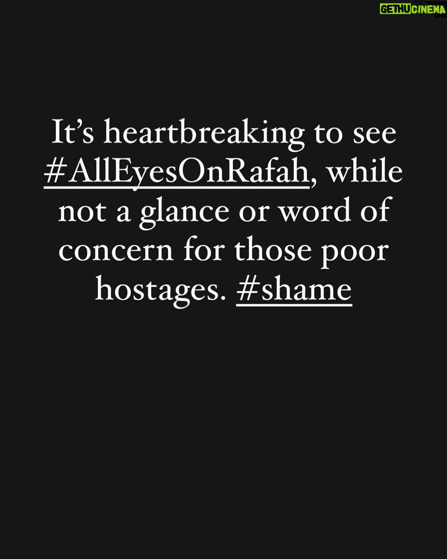 Ranvir Shorey - 18.6K Likes - Itās heartbreaking to see #AllEyesOnRafah, while not a glance or word of concern for those poor hostages. #shame