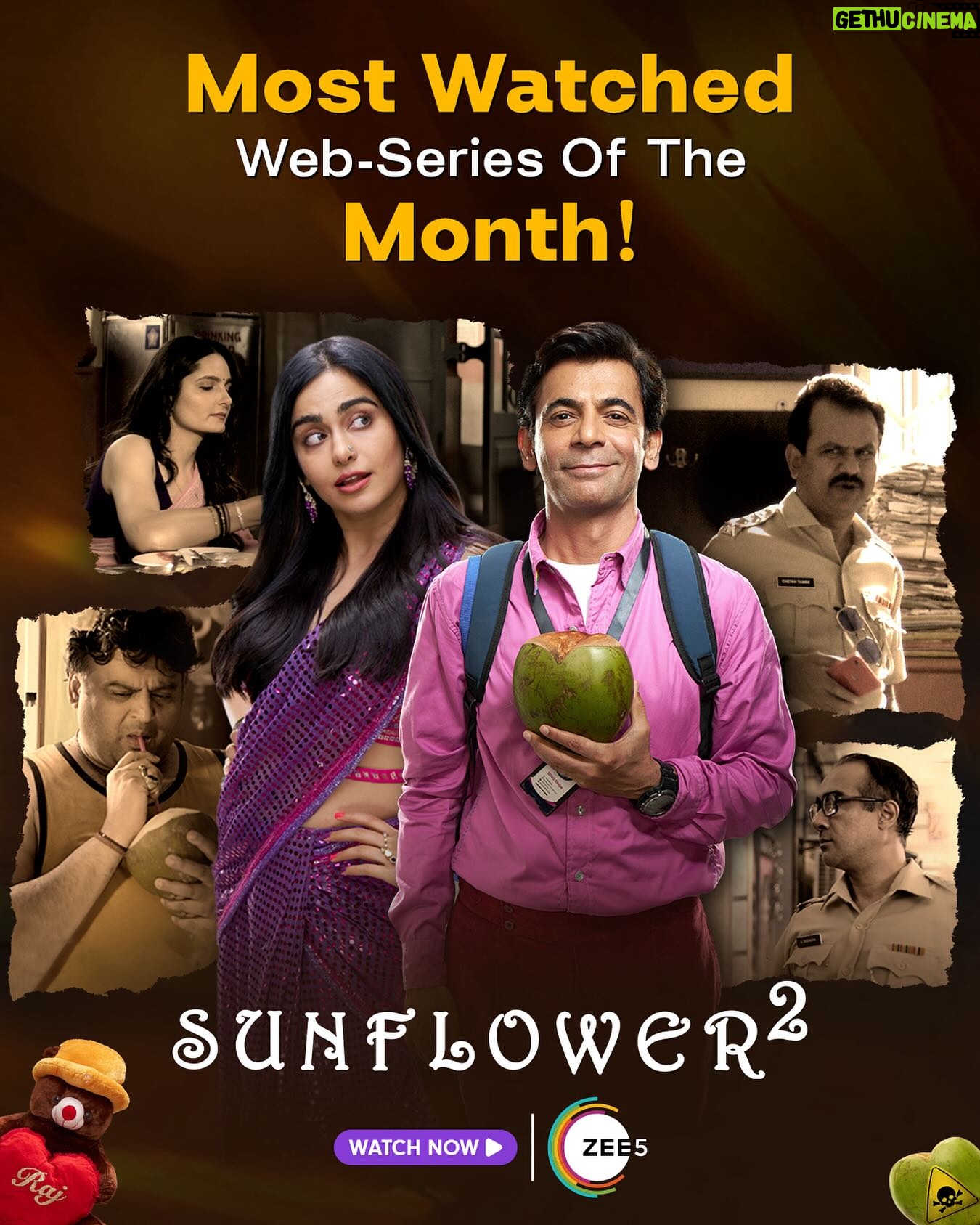Ranvir Shorey - 4.6K Likes - Sunflower season 2 is your top pick, and we couldnāt be more thrilled & excited about this! ā¤ļøāØ
#SunflowerS2 streaming now, only on #ZEE5
#Sunflower
@whosunilgrover @adah_ki_adah @ranvirshorey
@vikas71 @parmarchaitally @navingujral @mukulchadda @ashishvidyarthi1 @shonalinagrani @sonaljhaofficial @radhabhatt @salk.04 @officialashwinkaushal @reliance.entertainment #GoodCo @virajsawant @sarkarshibasish @ria.nalavade @girishkulkarni1 @manish_kalra_ @nimishalok @surryamenen @duhjizzy @navagat_p @zee5 @zee5global