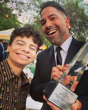Raphael Alejandro Instagram - It was my first time at the @imagenfound awards, and it was so amazing to be surrounded by such awesome talent!! I am so grateful to be part of a wonderful event that is dedicated to representing and uplifting fellow Latina/Latino/Latinx voices!! 

Muchas Gracias por darme la oportunidad de hacer parte de esta hermosa celebración 🙌🙌🙌❤️❤️😎😎 
a Big thank you to @disneychannel @disneybrandtvpr @jillfritzopr @mrenriquemelendez @atlasentertainment @the_youth_manager @foundationmediapartners @billyobillyo @beach.breezes @paradigmtalentagency @jenjen2010 @erinedunlap #bunkdseason5 🙏🙏🎉🎉😎😎🤟🤟❤️❤️