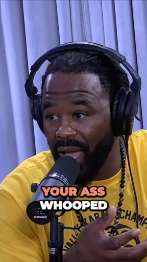 Rashad Evans Instagram - Huge difference between a trained fighter and your average person