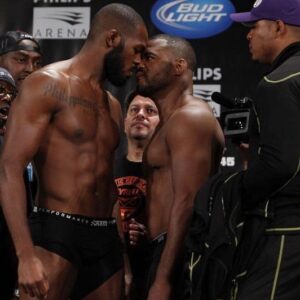 Rashad Evans Instagram - On this day 11 years ago I faced who is now considered by many to be the GOAT of MMA. I was not victorious on that night but I have a lot of love for @jonnybones and what he’s been able to accomplish in his career.