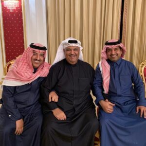 Rashed Al-Majed Instagram - مع الأحبة في حفل تكريم الفنان الراحل ⁧‫#أبو_بكر_سالم‬⁩ والذي اقيم تحت رعاية كريمة من معالي المستشار
‏⁦‪@turkialalshik ‬⁩ رئيس الهيئة العامة للترفيه