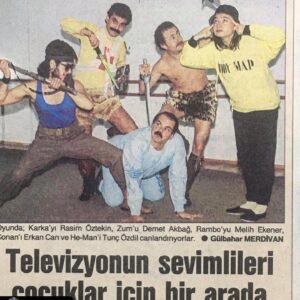 Rasim Öztekin Instagram - 87-88 Sabah çocuk oyunu. #erkancan #demetakbağ #melihekener  ve rahmetli olan okul arkadaşım Tunç Özdil.