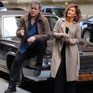 Ray Liotta Instagram - @jlo and I getting ready to film a scene. #shadesofblue