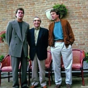 Ray Liotta Instagram - A pic of myself, Martin Scorsese and Robert DeNiro. This had to be 26 years ago when GOODFELLAS came out. If you don't believe me LOOK AT MY SUIT!! It's Huge. Must've been the style in 1991.