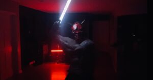 Ray Park Instagram - Feel The Power of the Force…

Living The Sith Life…

Mask custom made for me by @shawn7swanner7 

#oni #darthmaul #snakeeyes