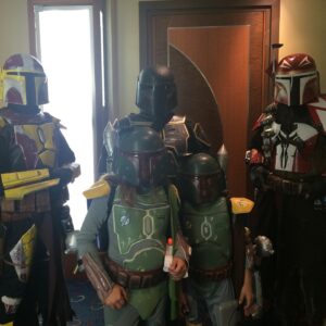 Ray Park Instagram - THE FORCE IS STRONG! 

My kids @starwarscelebration Anaheim a few years back. They said it was the best ever and had a fantastic time.  It was their 1st Celebration even though we attended Star Wars Weekends over the years. 
And it was FANTASTIC! 

After our 1st day they wanted to go and get a BOBA FETT costume from the SW store ASAP! ( I couldn’t find one my size ) 
Because of Jeremy and uncle Daniel. 

After seeing the joy and fun from everyone there, that’s when I decided that I wanted to be a MERC too not knowing I’d be asked back to be MAUL in SOLO. 
( still want to be a MERC 😉) 

Remembering Jeremy, the coolest Bounty Hunter in the Galaxy. 

ONE WITH THE FORCE! 

#starwarscelebration #anahiem #bobafett #jeremybulloch #onewiththeforce #mykids #myloves

@rulermaul & @mandalorianmercs are in the photos above. 
@rulermaul is Maul & Boba 
Ted and the Mercs were so gracious and awesome with my kids.  THANK YOU!