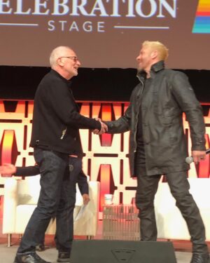 Ray Park Instagram - The master and the APPRENTICE! 😉👊

SITH RULE! SITH LIFE! 

STAR WARS THE PHANTOM MENACE EP1

#sithlife #starwars #starwarscelebration #master #ianmcdiarmid #apprentice #raypark