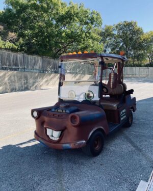Ray Park Instagram - Can’t ask for more when you have Mater as your ride here at Six Flags San Antonio. 

Thank you. 

#sixflags #sanantonio #texas