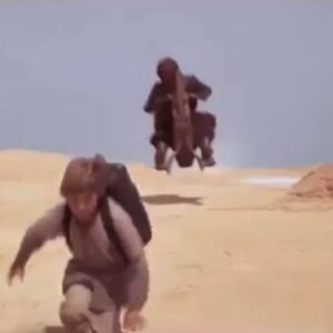 Ray Park Instagram - There’s nothing like the ride of a Sith Speeder on a hot day. 

SITH LIFE!

#darthmaul #raypark #thephantommenace #tatooine #anakinskywalker #quigonjinn #georgelucas #hotweather #funtimes