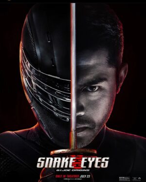 Ray Park Instagram - YO JOE! 

SNAKE EYES G.I JOE ORIGINS 
Premieres tomorrow July 23rd 2021

I’ve caught the trailer a bunch of times and looking forward to seeing @henrygolding as SNAKE EYES and of course the rest of this amazing cast bringing my childhood to life again.

Looking AWESOME @henrygolding as SNAKE EYES!
THE POWER OF THE FORCE IS STRONG WITH YOU! 

YO JOE! 👊

#snakeeyesgijoe #snakeeyesorigins #henrygolding #paramountpictures #yojoe #arashikage