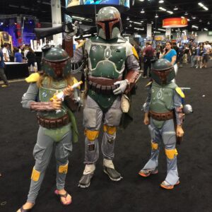 Ray Park Instagram - THE FORCE IS STRONG! 

My kids @starwarscelebration Anaheim a few years back. They said it was the best ever and had a fantastic time.  It was their 1st Celebration even though we attended Star Wars Weekends over the years. 
And it was FANTASTIC! 

After our 1st day they wanted to go and get a BOBA FETT costume from the SW store ASAP! ( I couldn’t find one my size ) 
Because of Jeremy and uncle Daniel. 

After seeing the joy and fun from everyone there, that’s when I decided that I wanted to be a MERC too not knowing I’d be asked back to be MAUL in SOLO. 
( still want to be a MERC 😉) 

Remembering Jeremy, the coolest Bounty Hunter in the Galaxy. 

ONE WITH THE FORCE! 

#starwarscelebration #anahiem #bobafett #jeremybulloch #onewiththeforce #mykids #myloves

@rulermaul & @mandalorianmercs are in the photos above. 
@rulermaul is Maul & Boba 
Ted and the Mercs were so gracious and awesome with my kids.  THANK YOU!
