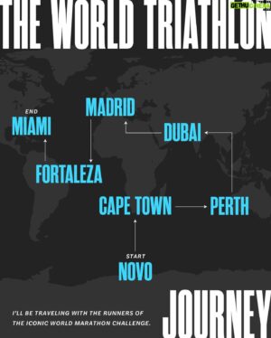 Raymond Braun Instagram - Beyond excited and grateful to announce the World Triathlon Challenge. 7 Triathlons. 7 Continents. 7 Consecutive Days. All to raise awareness for mental health resources.

777-challenge.com

January 31, 2023 - February 6, 2023