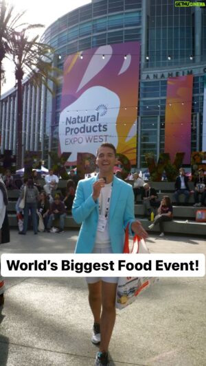 Raymond Braun Instagram - Coachella of Snacks. Super Bowl of Sampling. I’m at EXPO WEST, the world’s biggest food event for natural, organic and healthy food. 

Join me for this epic trade show as I try out as many products as I can, to tell you what’s trending in the world of food innovation. 

Let me know if you have questions or anything in particular you’d like to see! #ExpoWest #expowest2024