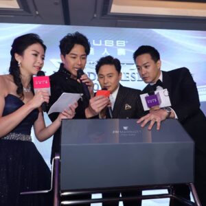 Raymond Cho Wing-Lim Instagram - 兩兄弟多谢安達人壽邀請，祝大家豬籠入水！@tam_eddie