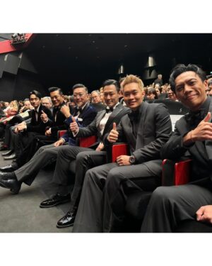 Raymond Lam Instagram - 很感恩可以和九龍城寨之圍城團隊一齊走上康城的紅地氈，過了一個終生難忘的一晚！#九龍城寨之圍城 #康城影展 

Wardrobe: @GiorgioArmani 
#GiorgioArmani

Watch: @Chopard 
#ChopardLovesCinema
#TheRedCarpetJeweller 
#ChopardLUC