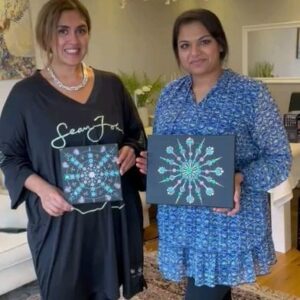 Rayyan Ibrahim Instagram - #mandala #mindfulness #colour #paint
@mandala_sidra_reena