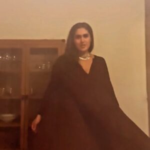 Rayyan Ibrahim Instagram - #brown #nudes #dress