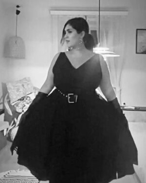 Rayyan Ibrahim Instagram - Unposted 
#blackdress #black #monochrome