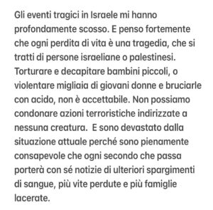 Raz Degan Instagram - Ora su canale 5,  there are no winners- we all lose