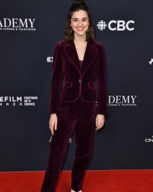 Rebecca Liddiard Instagram - Ok we lost…but did we? It’s always nice to be invited to the party.  Thanks to @thecdnacademy for a wonderful afternoon and thank you to @shaftesburykids for getting us here 💛 

Thrifted red velvet treasure @worn__studio ♥️ georgepimentel1 
#maryandfloonthego FOREVA!
