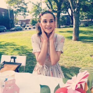 Rebecca Liddiard Instagram - Awwwww shucks my friends are the best!!! @alexansimp @sarahmcalister2 @alannabale and @sharronmatthews (and Madalena from afar) threw me a bachelorette and truly made me feel like a princess yesterday ☺️ 🥂🌻🧁My face really did hurt from smiling so much! ❤️ 
.
And @retrouverbiz gave me this dress!