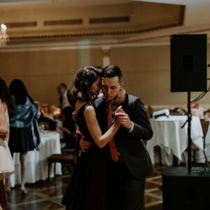 Rebecca Liddiard Instagram - Year 1 was total perfection. 

As I write this he is downstairs installing our new washing machine. I wouldn’t change a single thing! I am so lucky. I love you so much. Happy Anniversary. 

Pic 1: @carachapmanphoto 
Wedding pics @elizabethandjane.photography  @makeup.by.yelena @hairlovebykate @vintagebride.ca