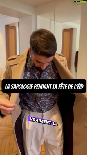 Redouane Behache Instagram - Pitchou imite @fallyipupa01 🔥💚✊🏼 habillé par @philanthropistinheels et @emanuelungaroparis #AïdMubarak #Congo #Algerie #ouaicestbon #amour #humour #joie #paix #afrique #rumba