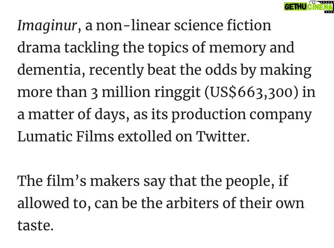 Redza Minhat - 1.8K Likes - we are still alive, and well. you guys, the arbiters of your own taste did this, thank you for the support ❤️ #IMAGINUR