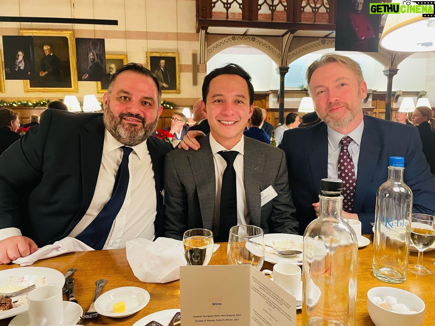 Redza Minhat - 2.8K Likes - Dinner - Keble - Oxford