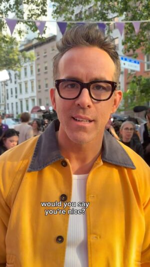 Reece Feldman Instagram - is famously nice actor #RyanReynolds actually nice? i asked the cast of @ifmovie to find out 🫡 

#ifmovie #paramountpartner #johnkrasinski #mayarudolph #awkwafina