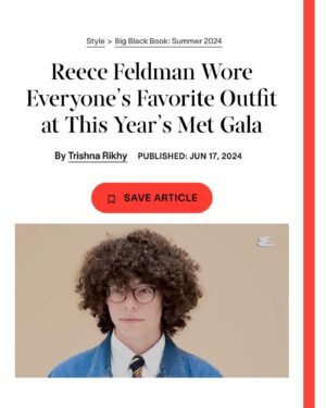 Reece Feldman Instagram - @esquire named me as 1 of the 11 fashionable americans (my sincerest apologies to the other 334,914,884 people in the US 😪☝️)

 
Photos: James Macari @jamesmacari
Sittings Editor: Alfonso Fernandez Navas @alfonsofn
Hair: Kevin Ryan using UNITE @kevinryanhair
Grooming: Ryo Kuramoto for Chanel @ryo_kuramot_private
Design Director: Rockwell Harwood @rw3ll
Contributing Visual Director: James Morris @j_alexander_photo
Executive Producer/Director: Dorenna Newton @dorennanew
Director of Photography: Elyssa Aquino @ely_celestina
Camera: Derrick Saint-Pierre @toasttolife
Video Editor: Josh Archer @therealjosharcher
Associate Video Producer: Janie Booth @janiebooth
Associate Video Producer: Carly Bivona @carlybivona