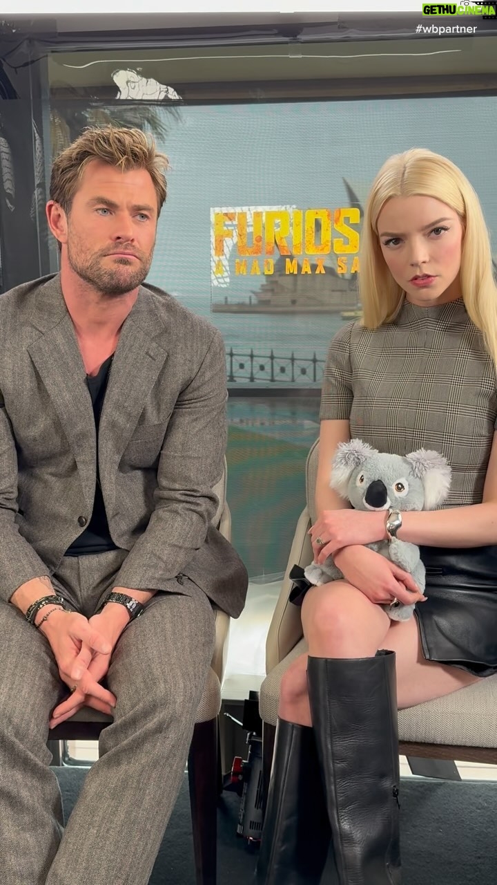 Reece Feldman - 6.9K Likes - no clue who these people are but they said something about having a new movie in theaters right now??
#chrishemsworth #anyataylorjoy #furiosa #madmax #wbpartner