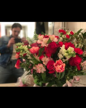 Reeve Carney Instagram - With only 8 shows left here @hadestown, I’m throwing it back with some heretofore unshared memories from over there years! 😊 Here’s my first mirror selfie in costume as Orpheus at @citadeltheatreyeg, along with the first flowers I ever received in the role (from my agents 😊🙏🏻💐) in Edmonton, Alberta Canada in November of 2017 🙏🏻🌹❤️