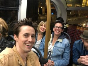 Reeve Carney Instagram - London - October, 2018 photo dump part 2! ❤️🌹 3 more shows to go here @hadestown! #Hadestown
