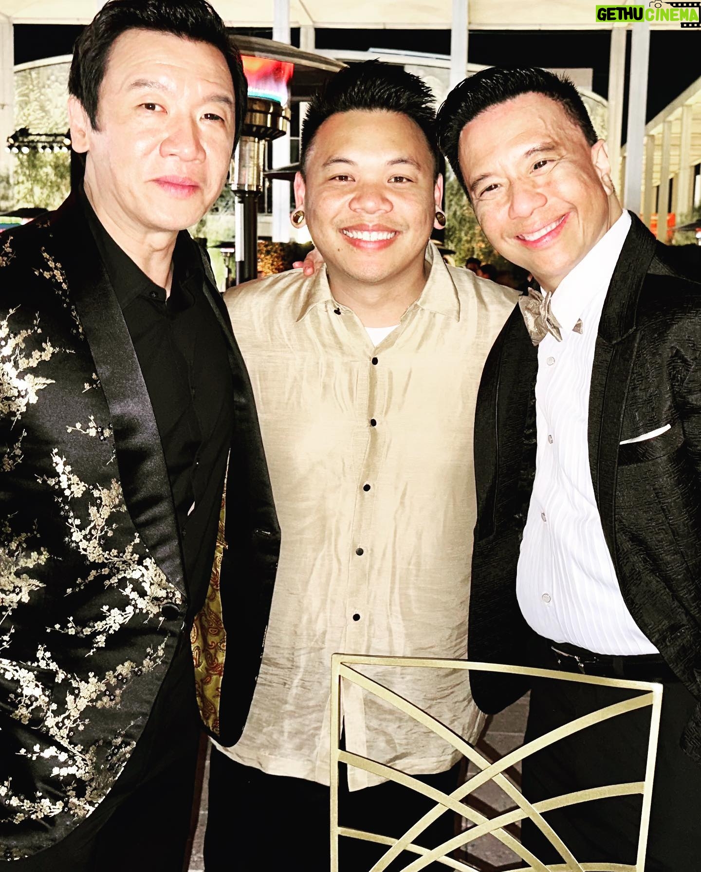 Reggie Lee - 2.3K Likes - Wowza! What a night! Thank you @bingchen and everyone at @goldhouseco for having me at the 2nd Annual Gold Gala, THE pre-eminent annual event that unites and celebrates Asian Pacific achievements across different industries. @bingchen your words were nothing short of inspiring, uplifting, and motivating!!! Propelling our AAPI community into greater and greater visibility. You and everyone at @goldhouseco have helped us continue to keep breaking barriers and create!! And what a beautiful idea to introduce #goldbridge to the world. Bridging different communities and cultures and celebrating inclusion and working together. Happy #asianamericanpacificislanderheritagemonth !!!!
So great to see friends I’ve worked with over the decades and make new friends and celebrate and honor each other! What a frickin BLAST of an evening! Congratulations to the honorees:
@iamsandraohinsta
@kehuyquan
#imanvellani
@evalongoria
#belabajaria
@geenarocero
@neal_mohan
@radhikajones
#PeggyandAndrewCherng
#DominicNg
@msleasalonga
@everythingeverywheremovie
And the cast of #JoyLuckClub @mingna_wen @thetamlyntomita @chao_time @laurentom9000 @lisaluofficial @france.nuyen #TsaiChin @thekieuchinh
AND the A100 honorees for 2023!
Tux: @theolivertolentino
Bow tie: @etonshirts
And last but not least, because I’m absolutely horrible at taking photos 😜😳, big thanks to my amazing friends, mga kapatid, my #kababayan , for snapping some great pics:
📸: @ajrafael
📸: @rubenvnepales
📸: @janetrnepales
📸 : @gtongi