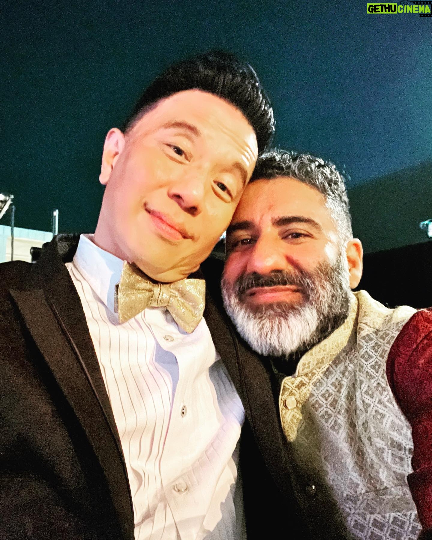 Reggie Lee - 2.3K Likes - Wowza! What a night! Thank you @bingchen and everyone at @goldhouseco for having me at the 2nd Annual Gold Gala, THE pre-eminent annual event that unites and celebrates Asian Pacific achievements across different industries. @bingchen your words were nothing short of inspiring, uplifting, and motivating!!! Propelling our AAPI community into greater and greater visibility. You and everyone at @goldhouseco have helped us continue to keep breaking barriers and create!! And what a beautiful idea to introduce #goldbridge to the world. Bridging different communities and cultures and celebrating inclusion and working together. Happy #asianamericanpacificislanderheritagemonth !!!!
So great to see friends I’ve worked with over the decades and make new friends and celebrate and honor each other! What a frickin BLAST of an evening! Congratulations to the honorees:
@iamsandraohinsta
@kehuyquan
#imanvellani
@evalongoria
#belabajaria
@geenarocero
@neal_mohan
@radhikajones
#PeggyandAndrewCherng
#DominicNg
@msleasalonga
@everythingeverywheremovie
And the cast of #JoyLuckClub @mingna_wen @thetamlyntomita @chao_time @laurentom9000 @lisaluofficial @france.nuyen #TsaiChin @thekieuchinh
AND the A100 honorees for 2023!
Tux: @theolivertolentino
Bow tie: @etonshirts
And last but not least, because I’m absolutely horrible at taking photos 😜😳, big thanks to my amazing friends, mga kapatid, my #kababayan , for snapping some great pics:
📸: @ajrafael
📸: @rubenvnepales
📸: @janetrnepales
📸 : @gtongi